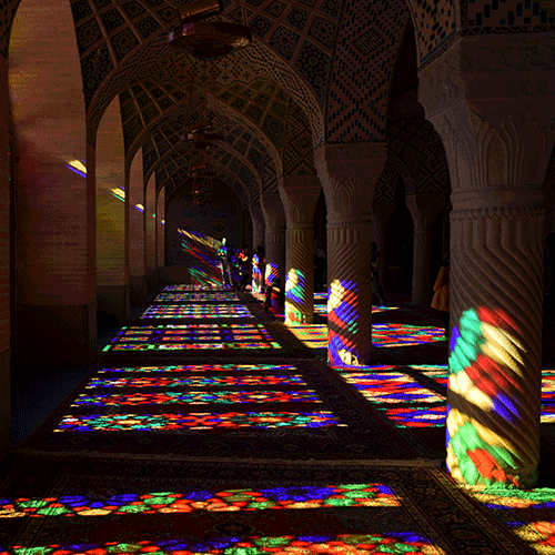 Light in mosque ©MaziyarGhiabi